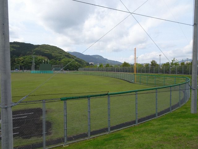 諫早様② №803諫早第二球場（長崎県）: 碧 空 万 里